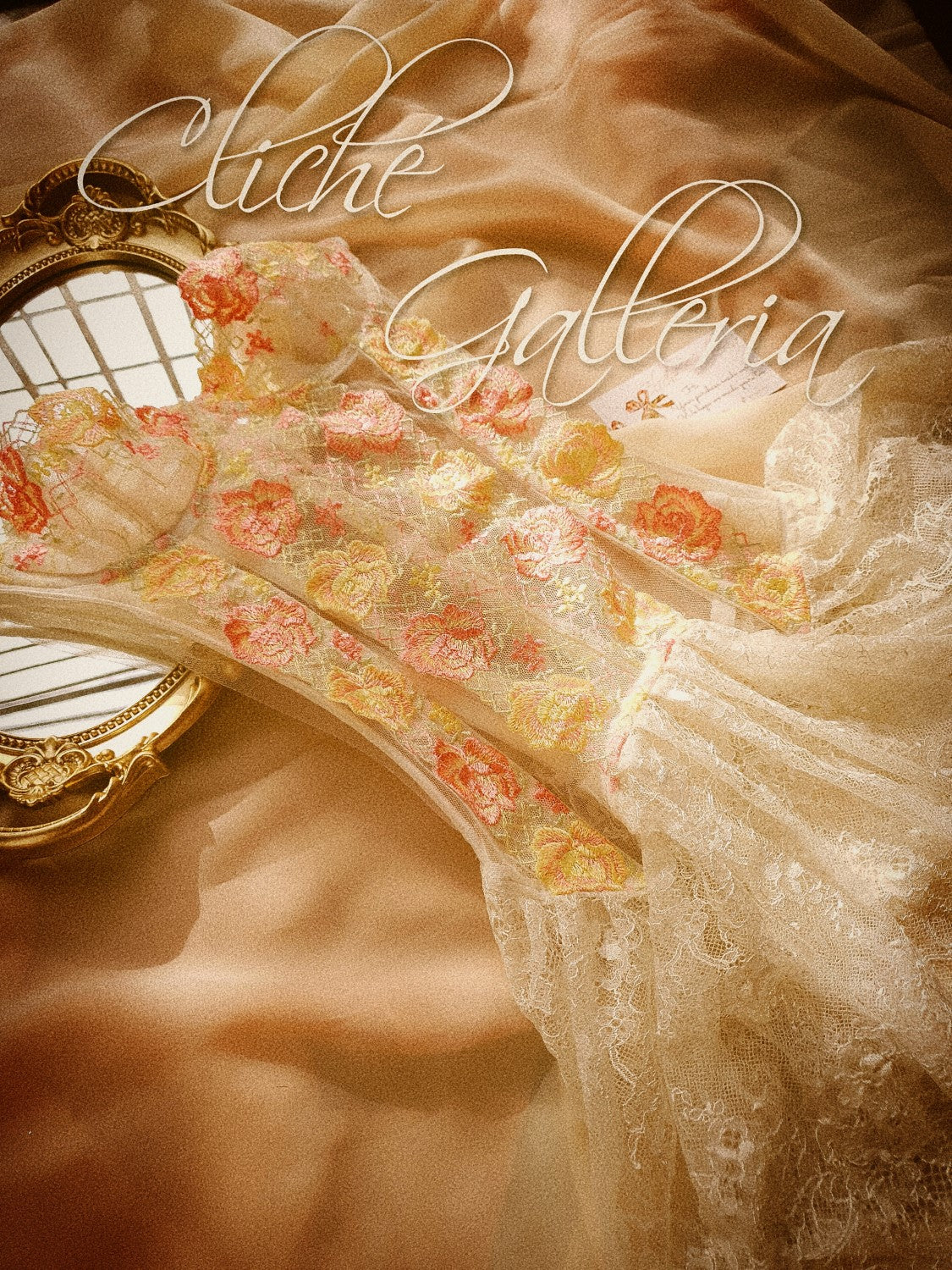 Félicette - Butter Rose Lace Bustier Dress