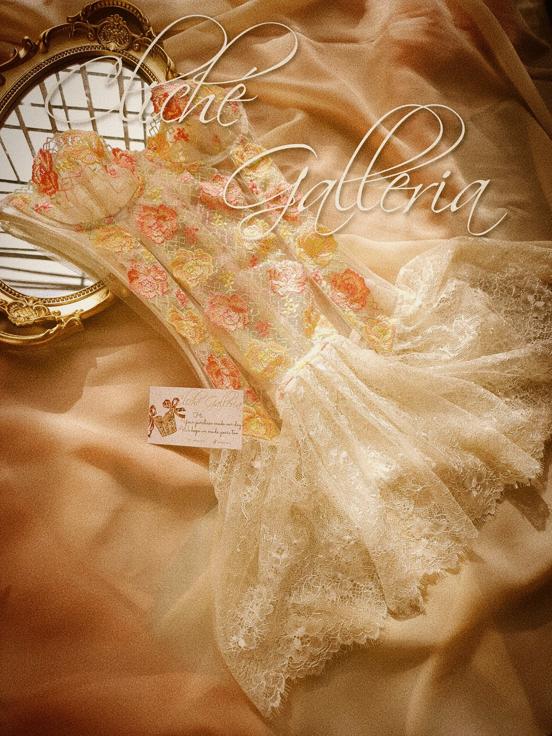 Félicette - Butter Rose Lace Bustier Dress